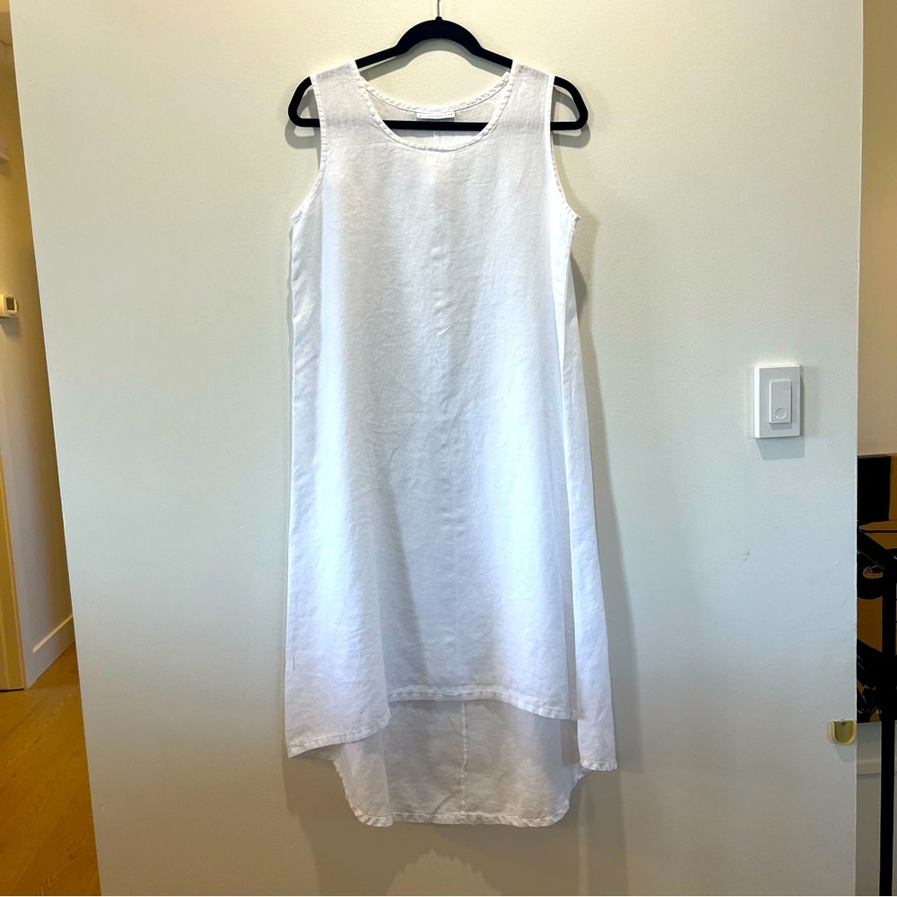 Bryn Walker Pure Linen Sleeveless A-Line Dress XS